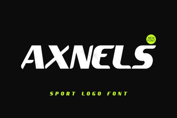 Axnels: The Ultimate Sport Logo Font