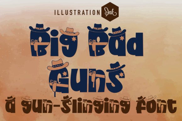Big Bad Guns: The Premium Display Typeface for Bold Branding