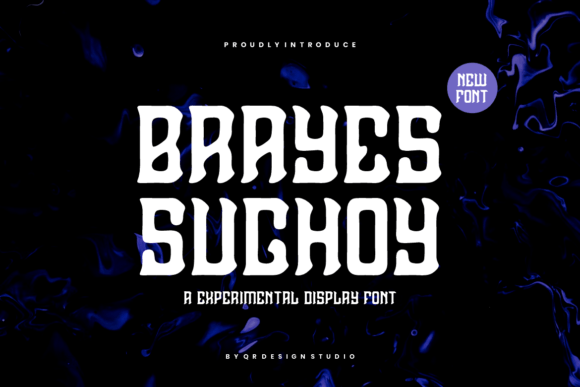 Brayes Sughoy: A Bold Display Font for Modern Branding