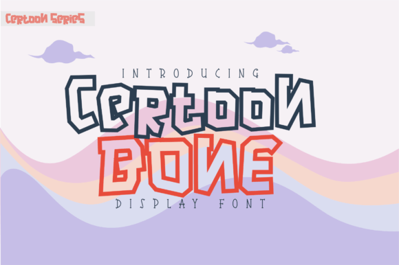 Certoon Bone: The Outline Typeface for Bold Digital Experiences