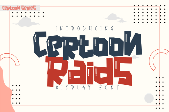 Certoon Raids: The Playful Typeface for Vibrant Campaigns