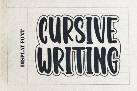 Cursive Writing: The Quirky Display Font for Cheerful Editorial Design