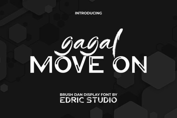 Gagal Move on Typeface for Bold Brand Identity