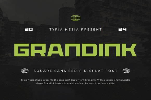 Grandink: The Modern Display Font for Editorial Design