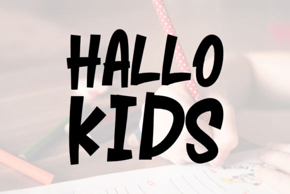 Hallo Kids Typeface Review: Whimsical Display Fonts for Editorial Design