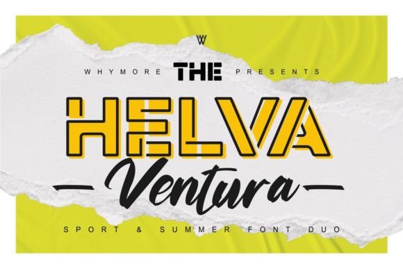 Helva Ventura: The Ultimate Display Font for Creative Projects
