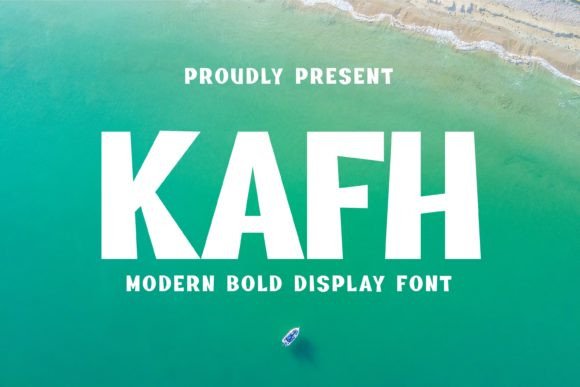 Kafh: The Modern Bold Display Font for High-Impact Web Design