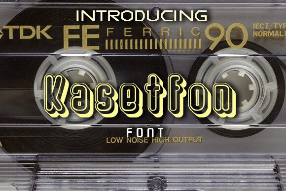 Kasetfon: The Modern Groovy Font for High-Impact Campaigns