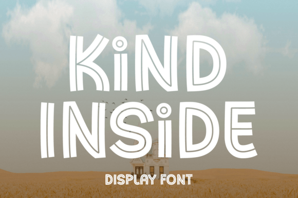 Kind Inside: A Modern Display Font for Professional Branding