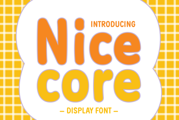 Nice Core: The Perfect Display Font for Your Creative Brand