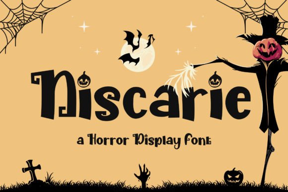 Niscarie: The Spooky Display Font You Need for Your Next Project