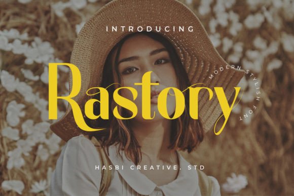 Rastory Typeface for Modern Business Branding