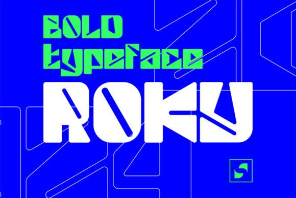 Roky: Futuristic Display Fonts for Modern Brand Identity