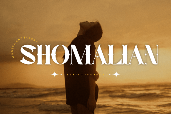 Shomalian: The Modern Display Font for Editorial Excellence