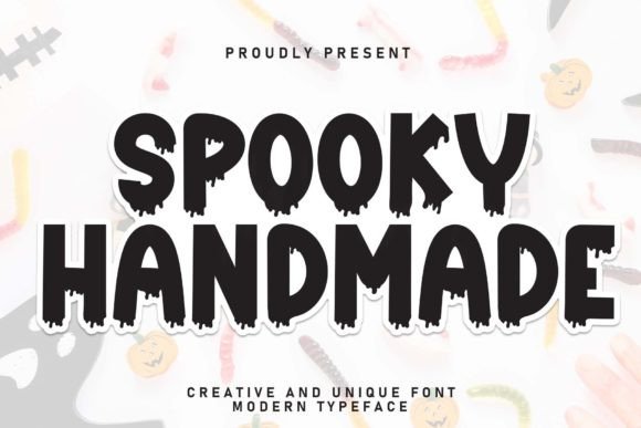 Spooky Handmade: The Perfect Display Font for Creative Projects