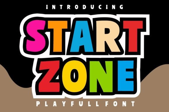 Start Zone Typeface for Bold Small Business Branding
