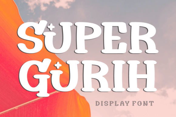 Super Gurih: The Modern Display Font for Bold Editorial Design