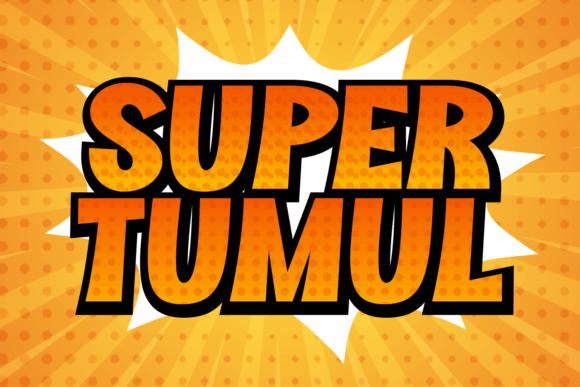 Super Tumul: The Bold Comic Font That Transforms Small Business Branding