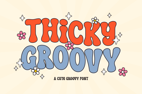 Upgrade Your Brand with Thicky Groovy Display Fonts